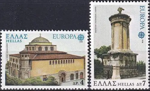 GRIECHENLAND 1978 Mi-Nr. 1314/15 ** MNH