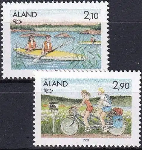 ALAND 1991 Mi-Nr. 51/52 ** MNH