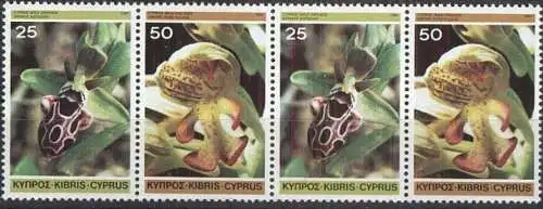 ZYPERN 1981 Mi-Nr. 552/55 ** MNH