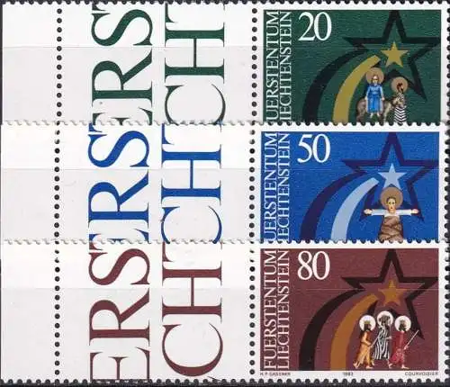 LIECHTENSTEIN 1983 Mi-Nr. 831/33 ** MNH