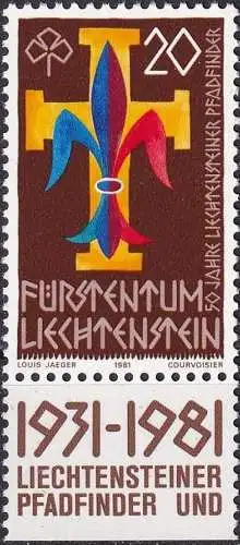 LIECHTENSTEIN 1981 Mi-Nr. 773 ** MNH