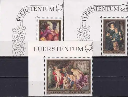 LIECHTENSTEIN 1976 Mi-Nr. 655/57 ** MNH