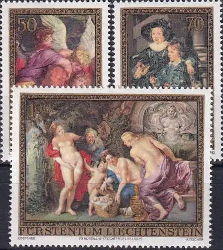 LIECHTENSTEIN 1976 Mi-Nr. 655/57 ** MNH