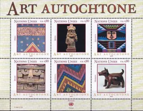 UNO GENF 2003 Mi-Nr. Block 18 ** MNH