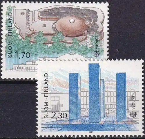 FINNLAND 1987 Mi-Nr. 1021/22 ** MNH