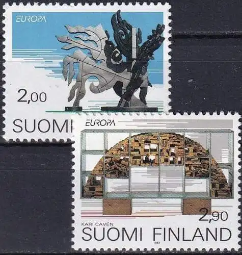FINNLAND 1993 Mi-Nr. 1206/07 ** MNH - CEPT