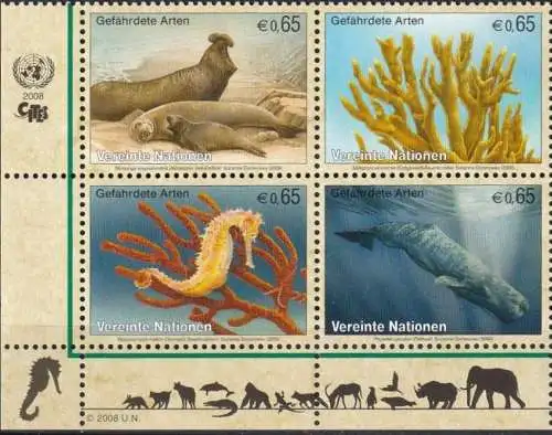 UNO WIEN 2008 Mi-Nr. 526/29 ** MNH