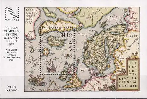 ISLAND 1984 Mi-Nr. Block 6 ** MNH