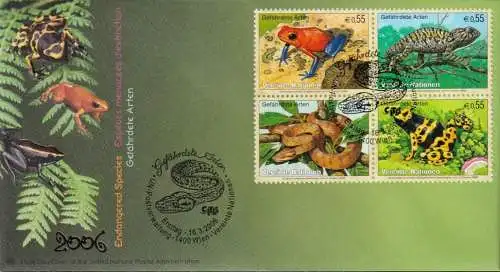 UNO WIEN 2006 Mi-Nr. 461/64 FDC