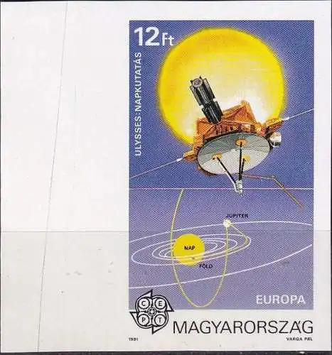 UNGARN 1991 Mi-Nr. 4133 B ** MNH - CEPT