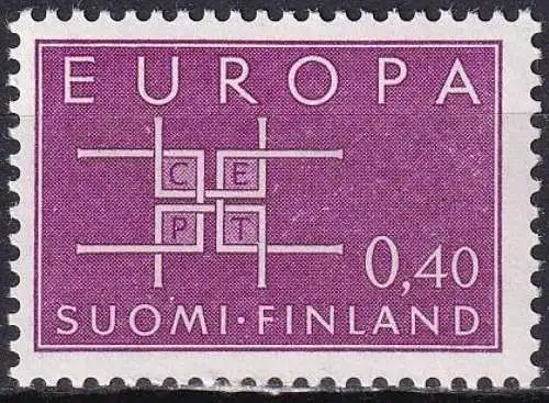 FINNLAND 1963 Mi-Nr. 576 ** MNH - CEPT