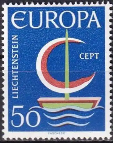 LIECHTENSTEIN 1966 Mi-Nr. 469 ** MNH