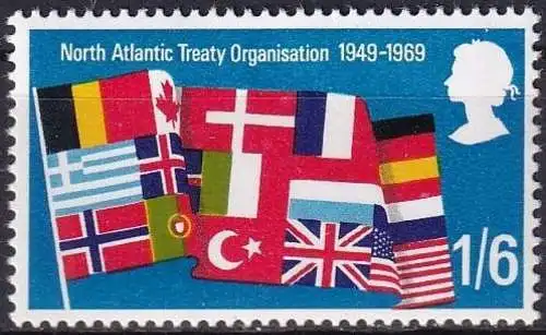 GROSSBRITANNIEN 1969 Mi-Nr. 514 ** MNH