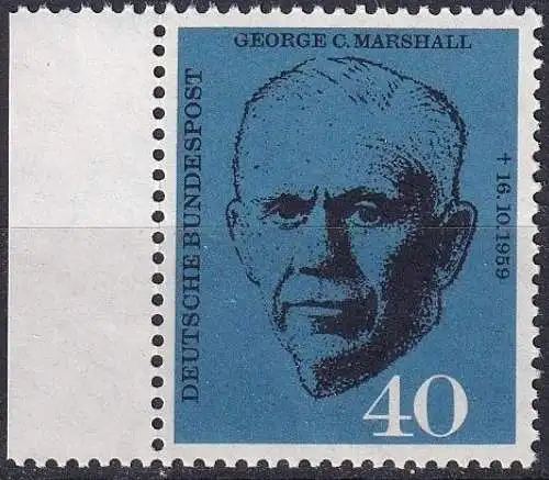 DEUTSCHLAND 1960 Mi-Nr. 344 ** MNH