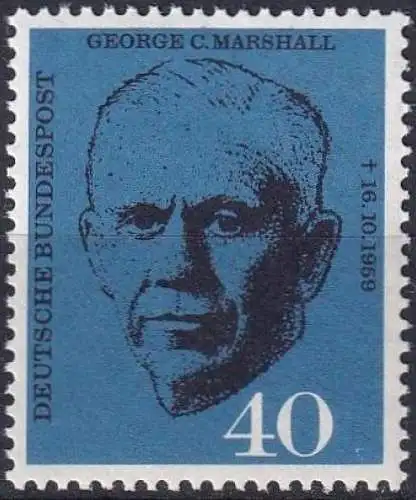DEUTSCHLAND 1960 Mi-Nr. 344 ** MNH