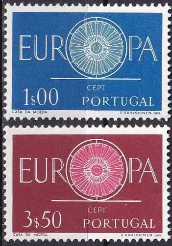 PORTUGAL 1960 Mi-Nr. 898/99 ** MNH - CEPT