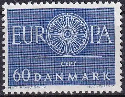DÄNEMARK 1960 Mi-Nr. 386 ** MNH - CEPT