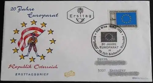 OESTERREICH 1969 Mi-Nr. 1292 FDC