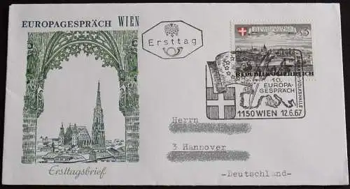 OESTERREICH 1967 Mi-Nr. 1241 FDC