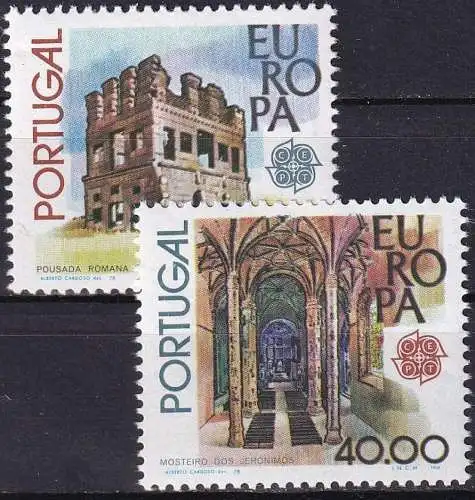 PORTUGAL 1978 Mi-Nr. 1403/04y  ** MNH