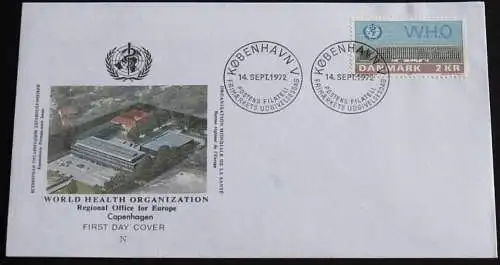 DÄNEMARK 1972 Mi-Nr. 531 FDC