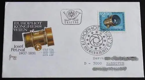 ÖSTERREICH 1973 Mi-Nr. 1428 FDC