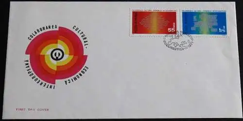 RUMÄNIEN 1971 Mi-Nr. 2919/20 FDC