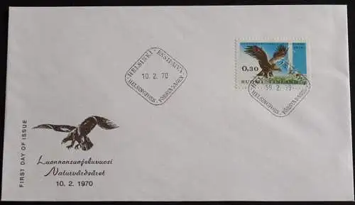 FINNLAND 1970 Mi-Nr. 667 FDC