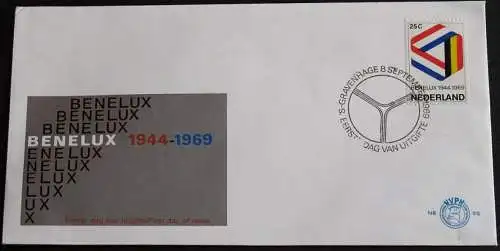 NIEDERLANDE 1969 Mi-Nr. 926 FDC