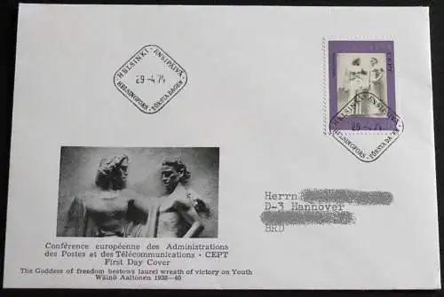 FINNLAND 1974 Mi-Nr. 749 CEPT FDC