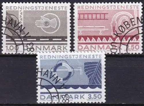 DÄNEMARK 1983 Mi-Nr. 785/87 o used - aus Abo