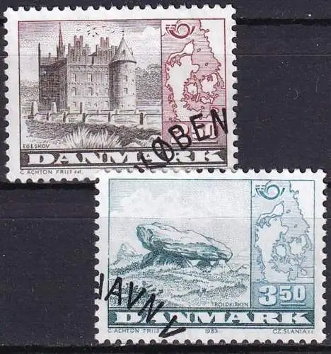 DÄNEMARK 1983 Mi-Nr. 772/73 o used - aus Abo