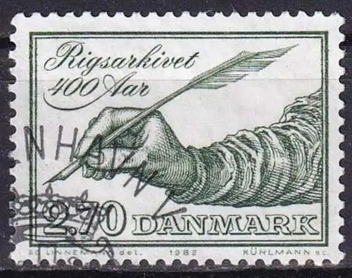 DÄNEMARK 1982 Mi-Nr. 758 o used - aus Abo