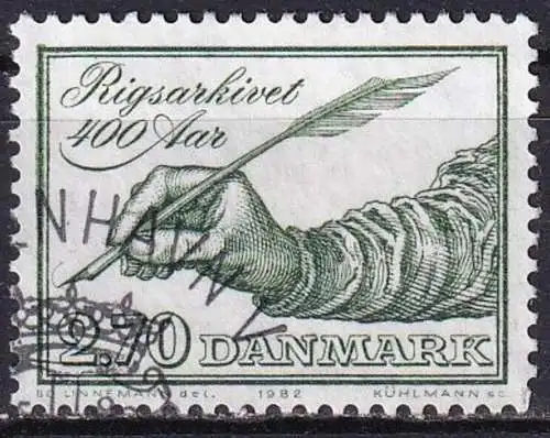 DÄNEMARK 1982 Mi-Nr. 758 o used - aus Abo