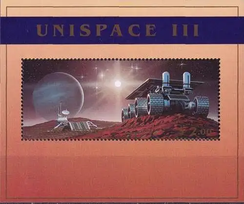 UNO NEW YORK 1999 Mi-Nr. Block 16 ** MNH