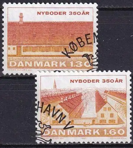 DÄNEMARK 1981 Mi-Nr. 728/29 o used - aus Abo