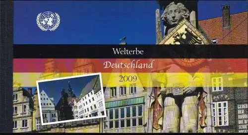 UNO WIEN 2009 Mi-Nr. MH 14 Markenheft/booklet ** MNH