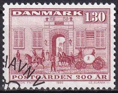 DÄNEMARK 1980 Mi-Nr. 697 o used - aus Abo