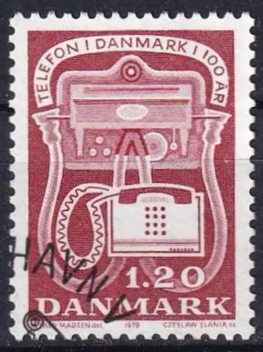 DÄNEMARK 1979 Mi-Nr. 675 o used - aus Abo