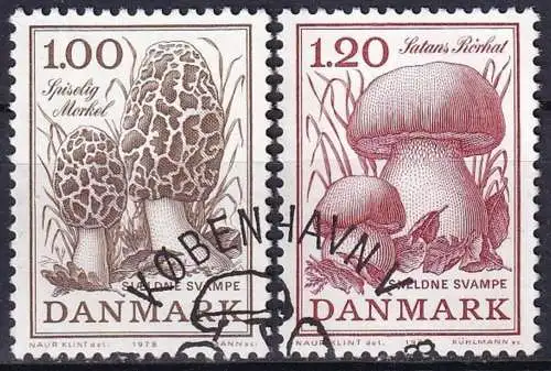 DÄNEMARK 1978 Mi-Nr. 673/74 o used - aus Abo