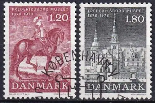 DÄNEMARK 1978 Mi-Nr. 660/61 o used - aus Abo