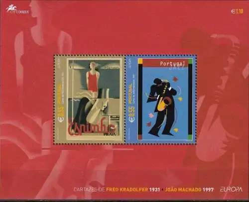 PORTUGAL 2003 Mi-Nr. Block 185 ** MNH