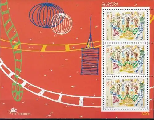 PORTUGAL 1998 Mi-Nr. Block 137 ** MNH