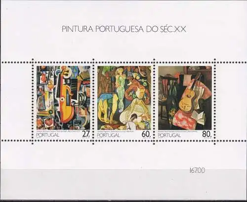 PORTUGAL 1988 Mi-Nr. Block 59 ** MNH