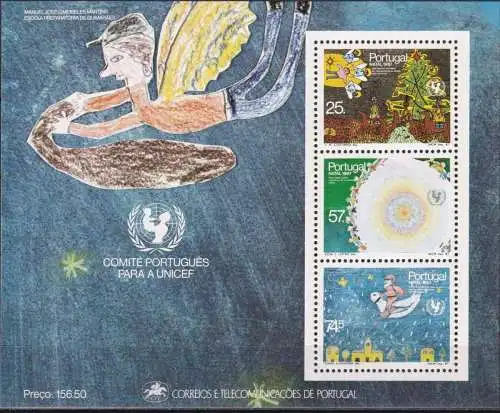 PORTUGAL 1987 Mi-Nr. Block 56 ** MNH