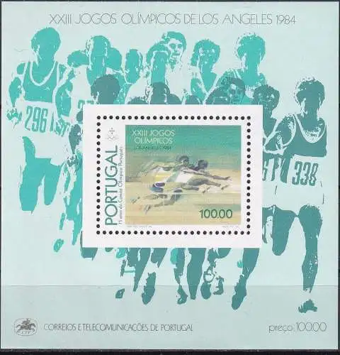 PORTUGAL 1984 Mi-Nr. Block 45 ** MNH