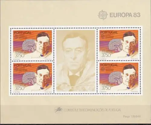 PORTUGAL 1983 Mi-Nr. Block 40 ** MNH