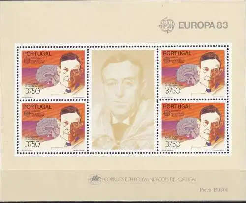 PORTUGAL 1983 Mi-Nr. Block 40 ** MNH