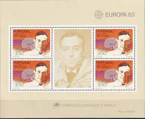 PORTUGAL 1983 Mi-Nr. Block 40 ** MNH