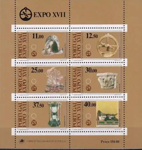 PORTUGAL 1983 Mi-Nr. Block 39 ** MNH